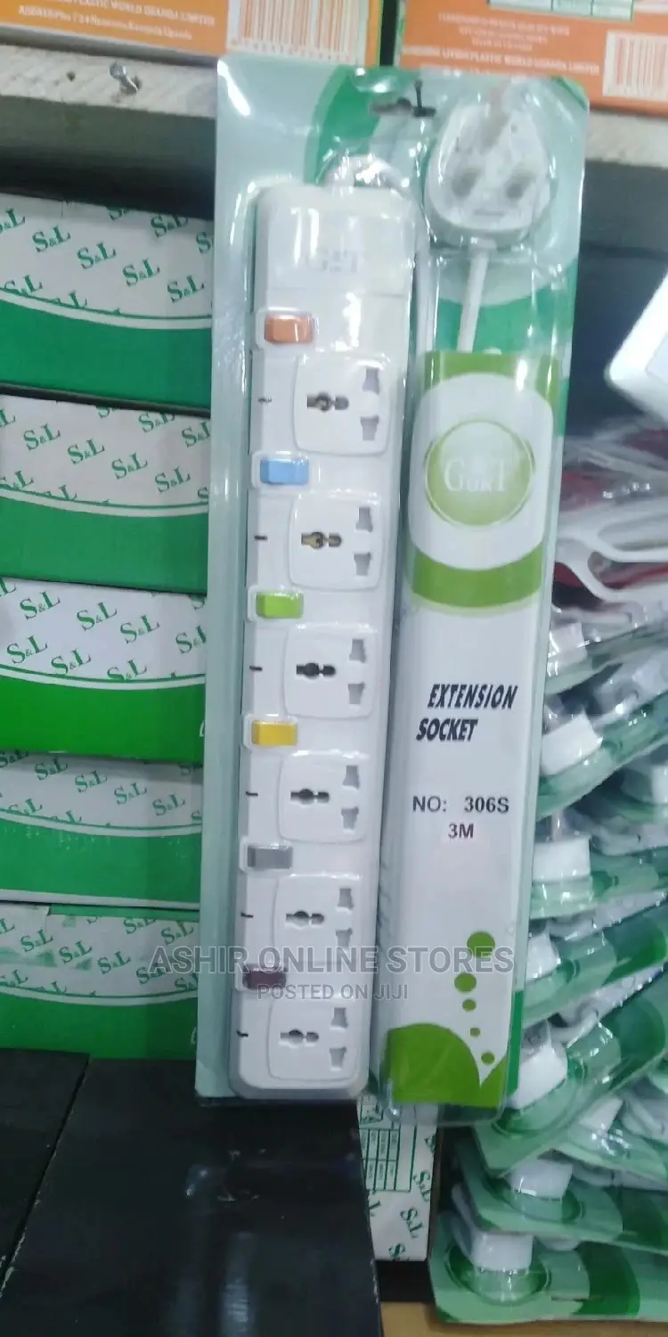 6way High Quality Uk Power Extension Socket