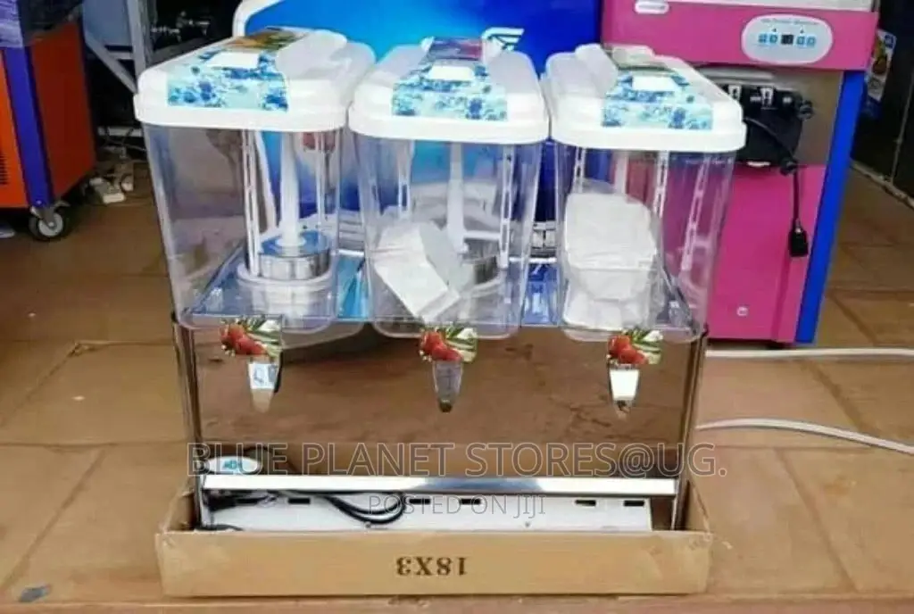 ADH (18litres × 3) Tripple Beverage/Juice Dispensers.