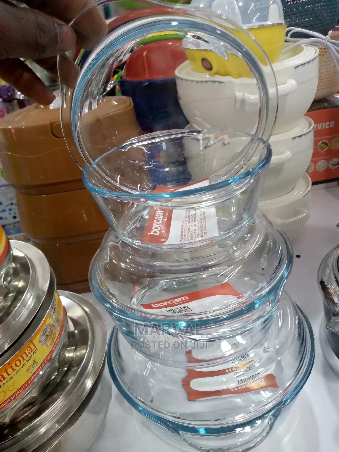Bakery Bowls Set With Covers