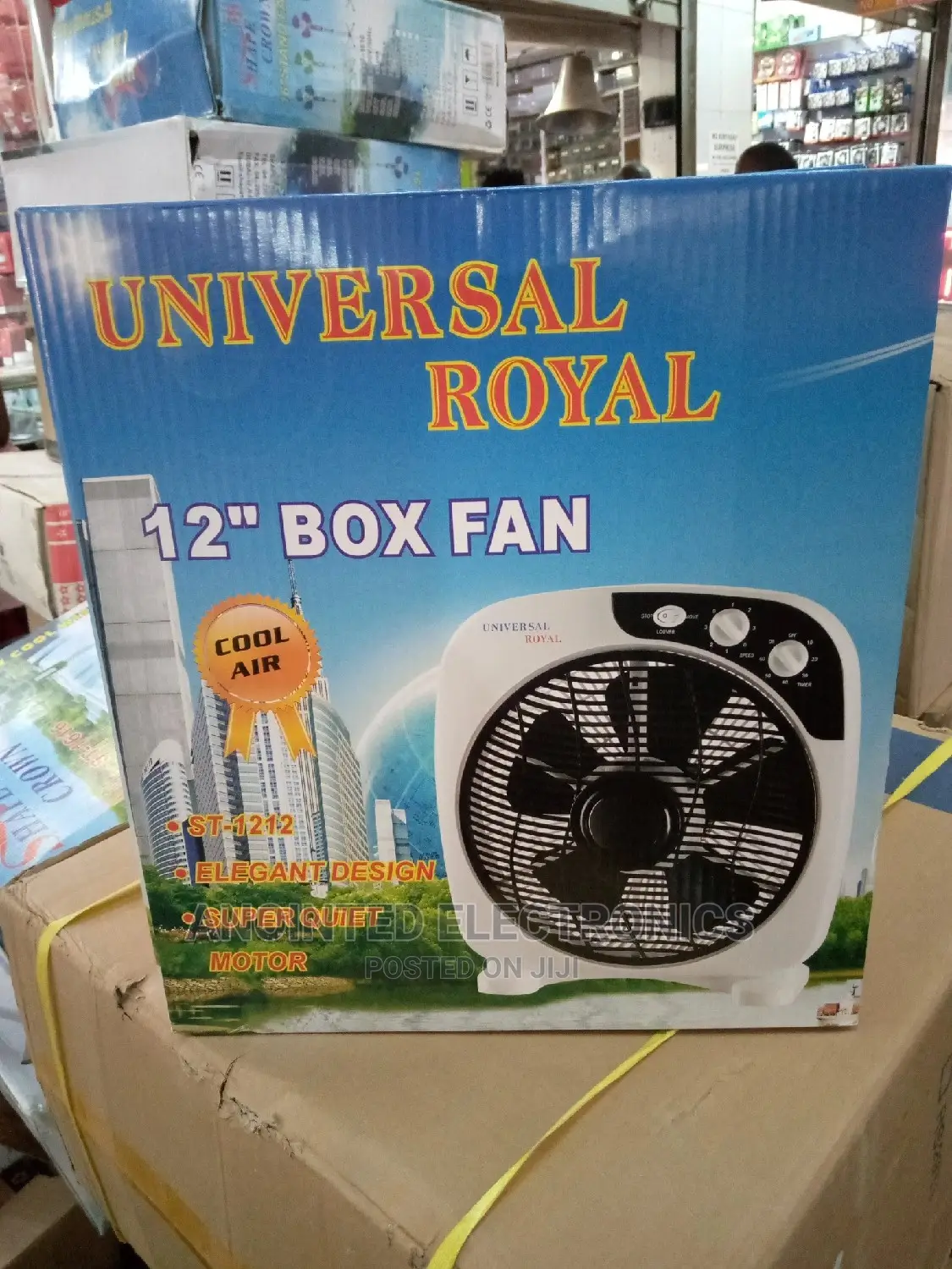 Universal Royal Table Fan
