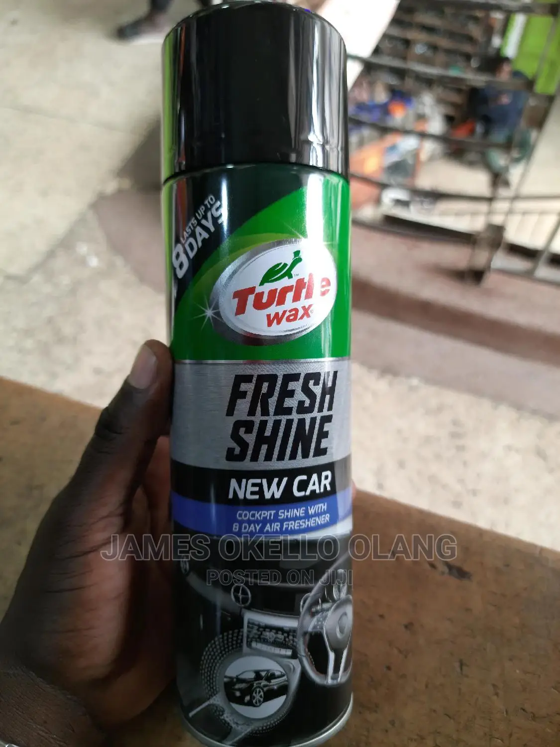 Original Cockpit Freshshine Turtle Spray