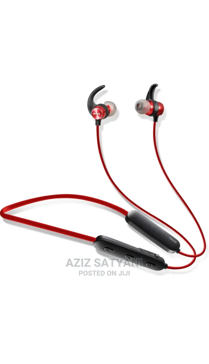 100% Original Intex Wireless Bluetooth Neckband With Superb