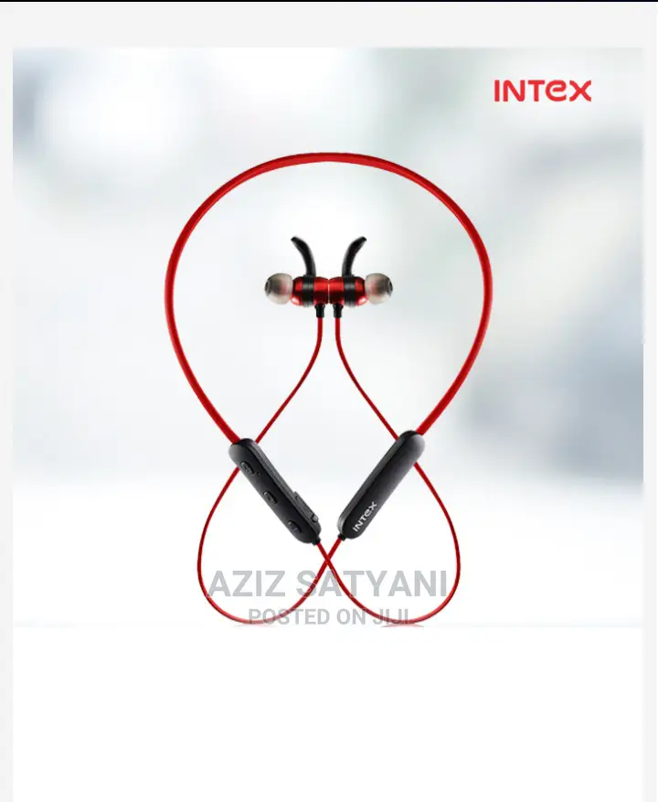 100% Original Intex Wireless Bluetooth Neckband With Superb