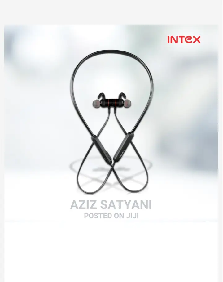 100% Original Intex Wireless Bluetooth Neckband With Superb