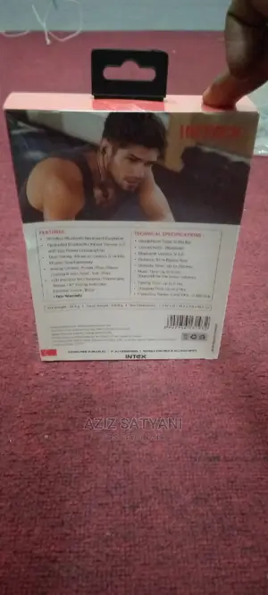 100% Original Intex Wireless Bluetooth Neckband With Superb