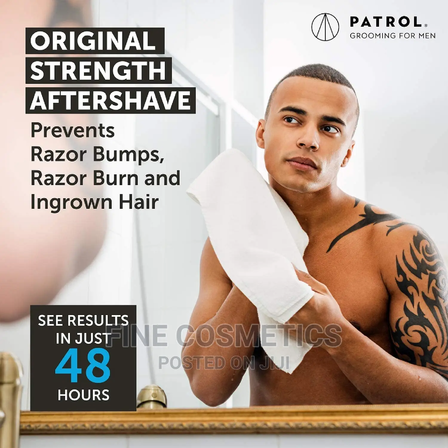 Bump Patrol Unisex Aftershave Formula for Sensitive Skin 57g
