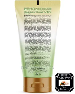Organic Hair Growth Booster With Pro Vitamin-B5 Made in USA