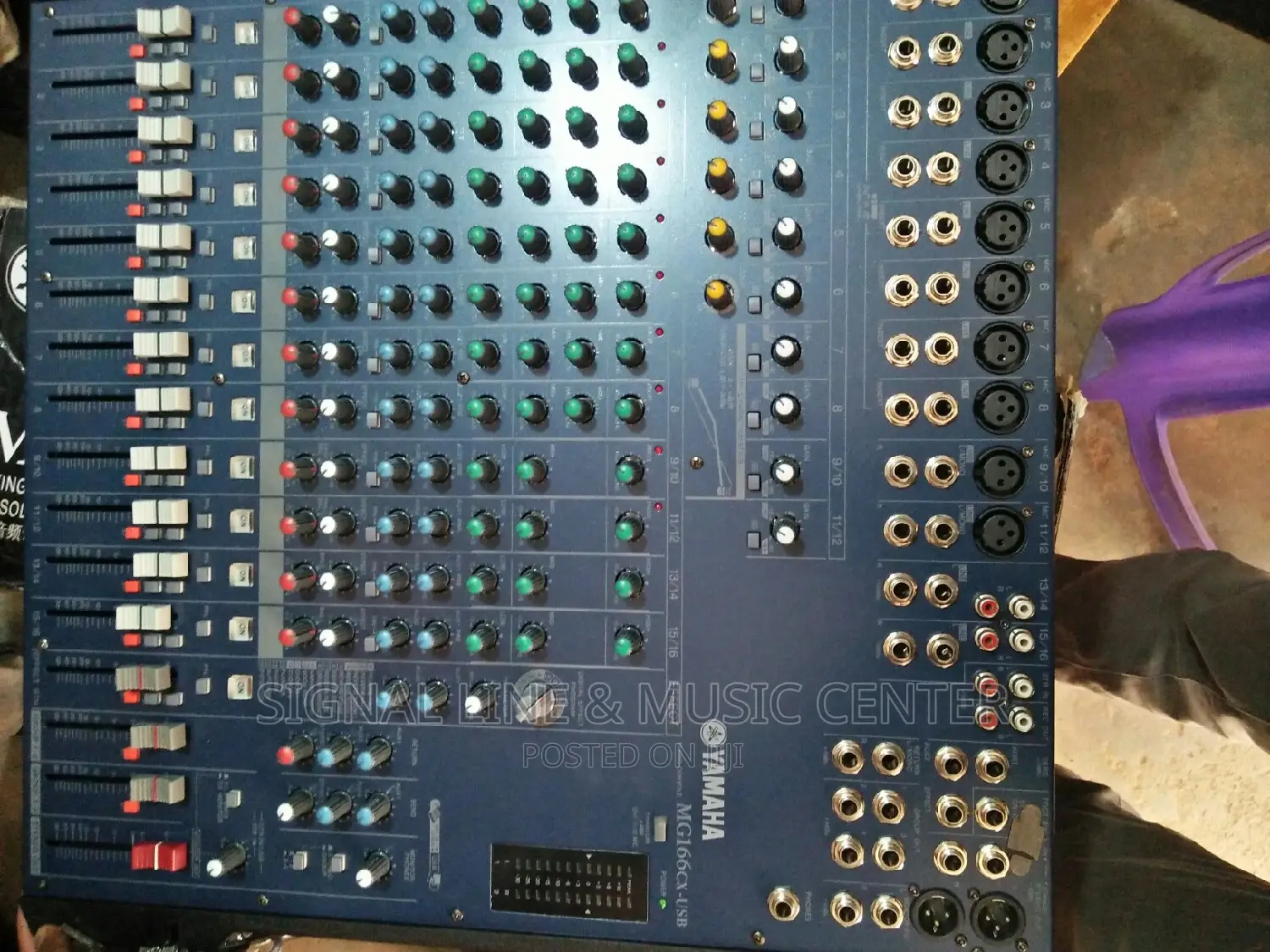 Yamaha Mg166cx-Usb Mixer