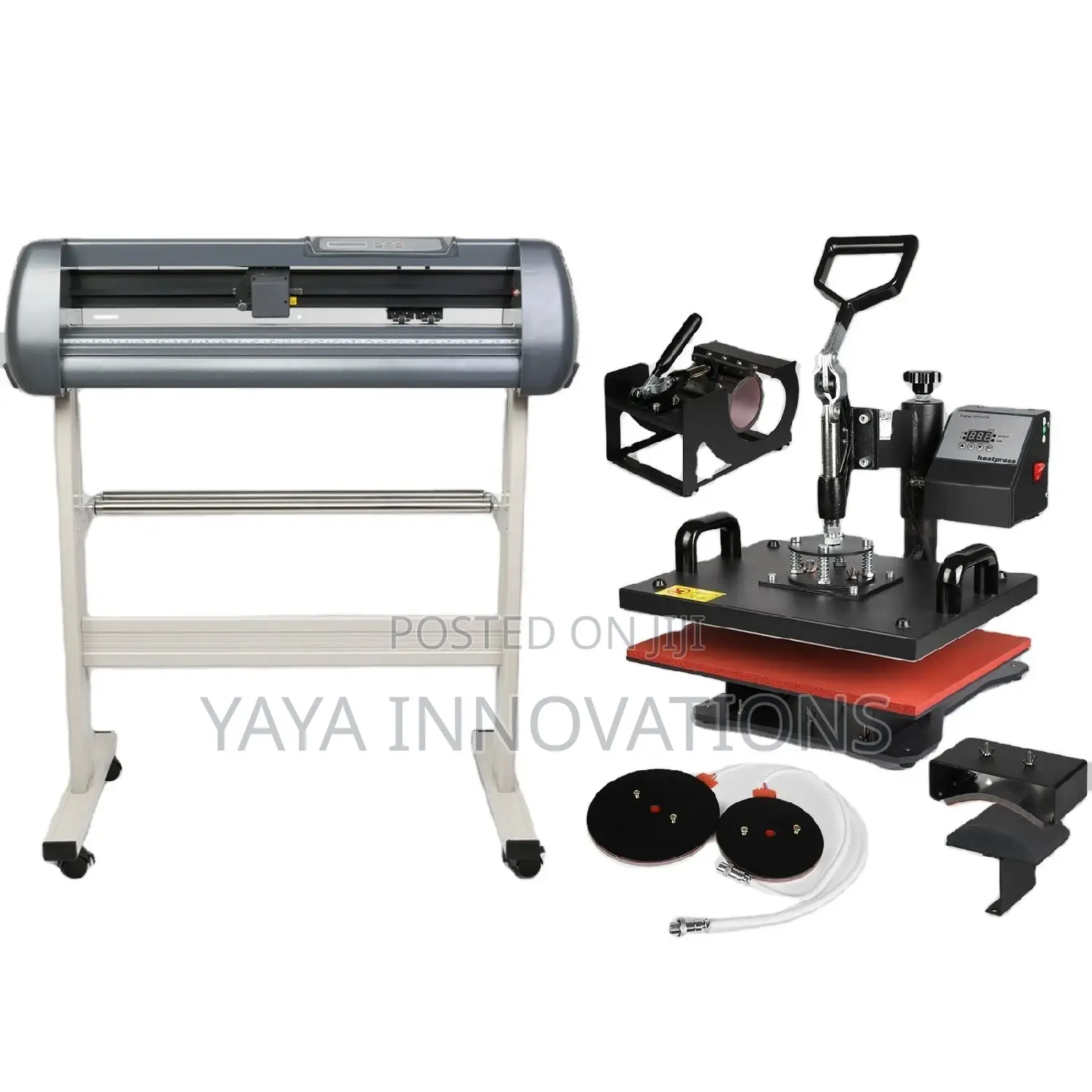 Heatpress and Cutter Plotter Full Package