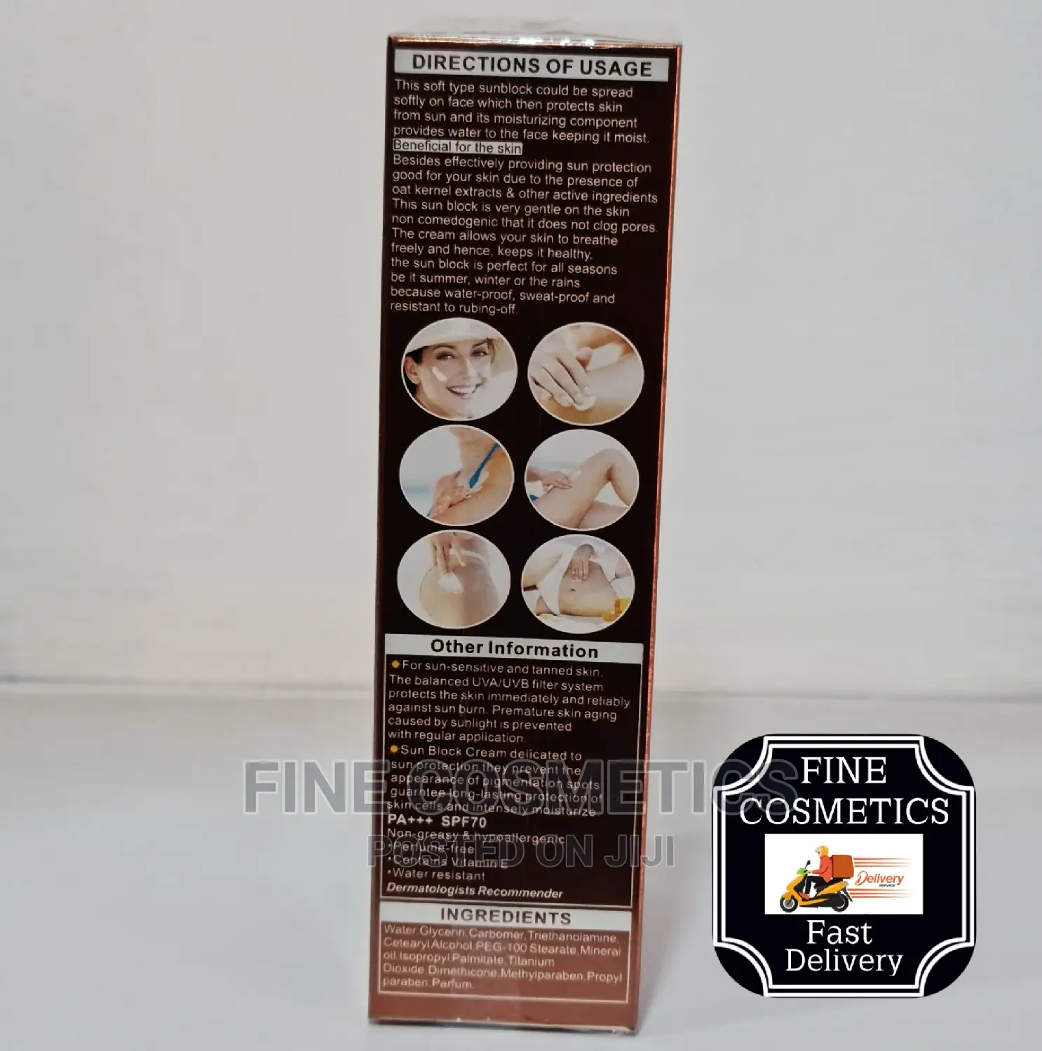 FRUIT OF THE WOKALI Professional Care Sunblock Cream 130ml