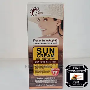 FRUIT OF THE WOKALI Professional Care Sunblock Cream 130ml