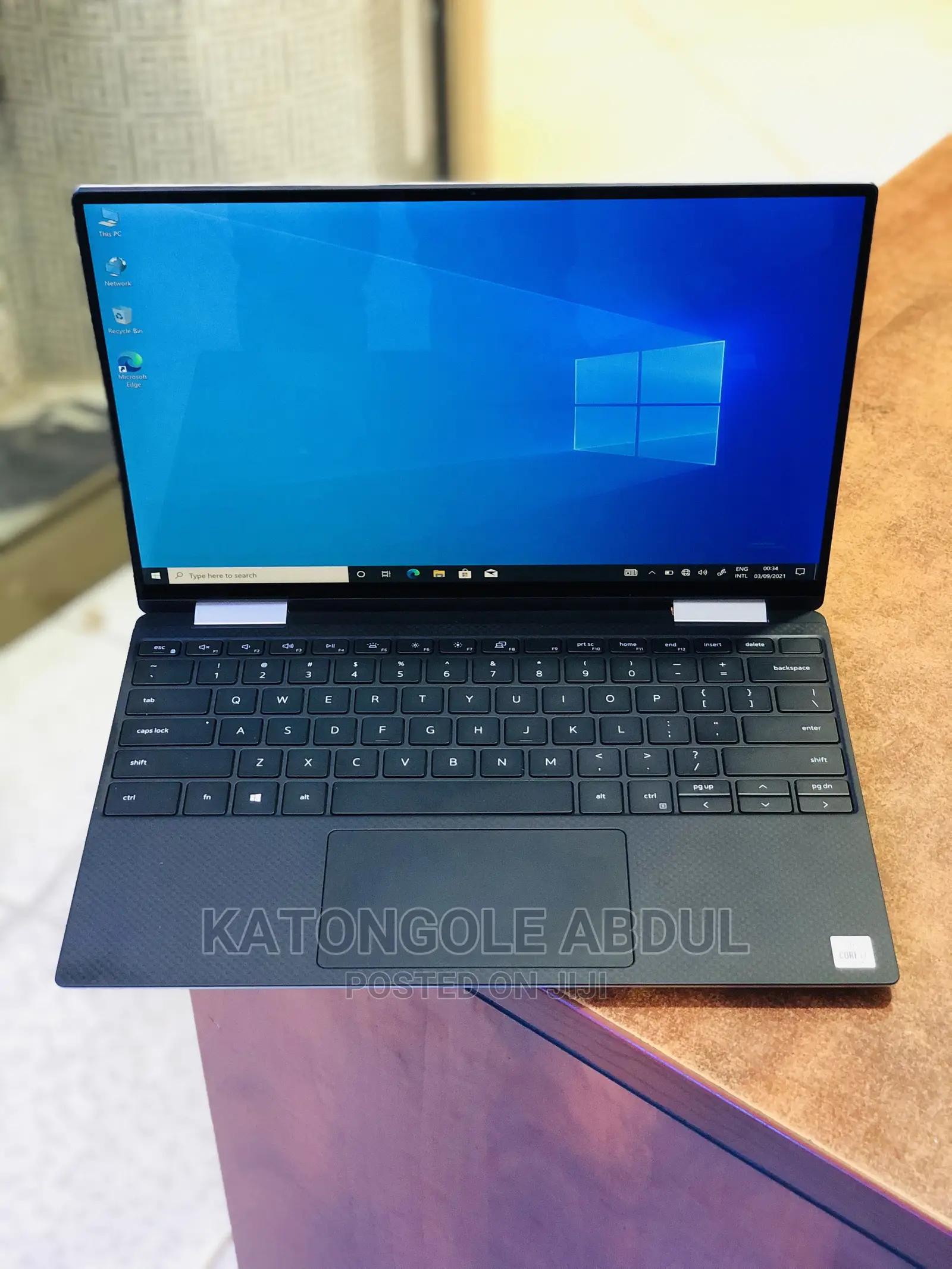 New Laptop Dell XPS 13 7390 16GB Intel Core I7 SSD 512GB