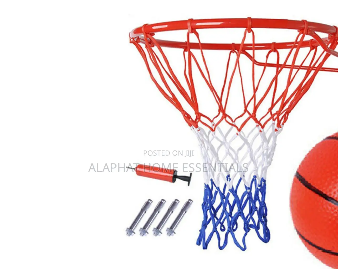 Basketball Ball Ring and Net