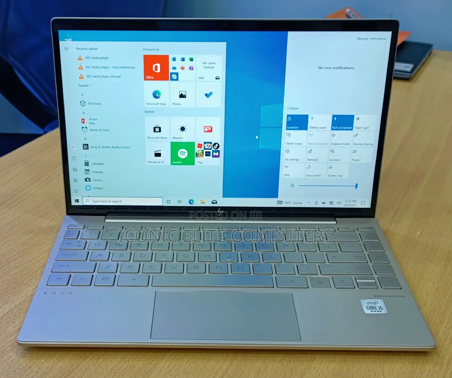 New Laptop HP Envy 13 8GB Intel Core I5 SSD 512GB