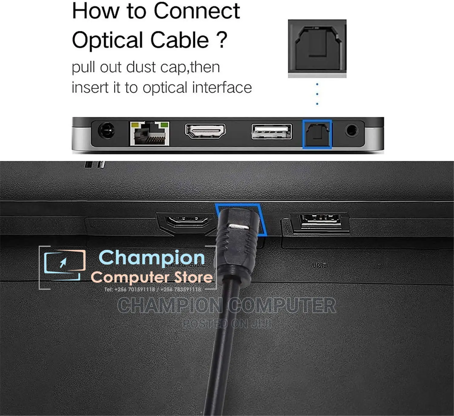 Digital Optical Fibre Audio Cable 3.5mm Aux Male -1.5M