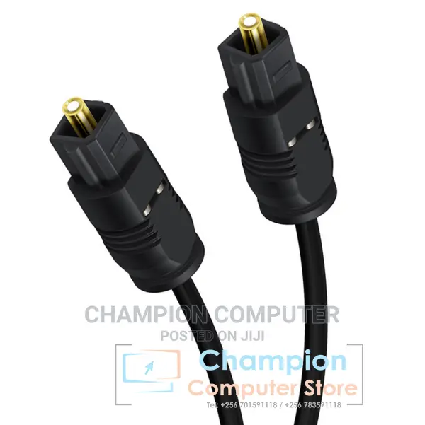 Digital Optical Fibre Audio Toslink Male to Male Cable -1.5m