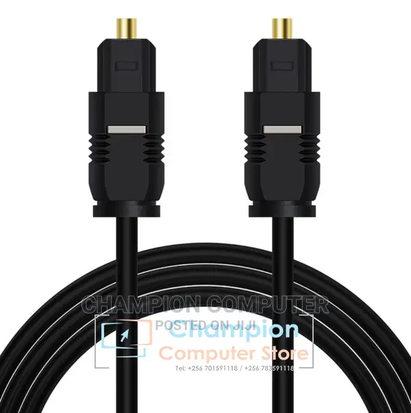 Digital Optical Fibre Audio Toslink Male to Male Cable -1.5m