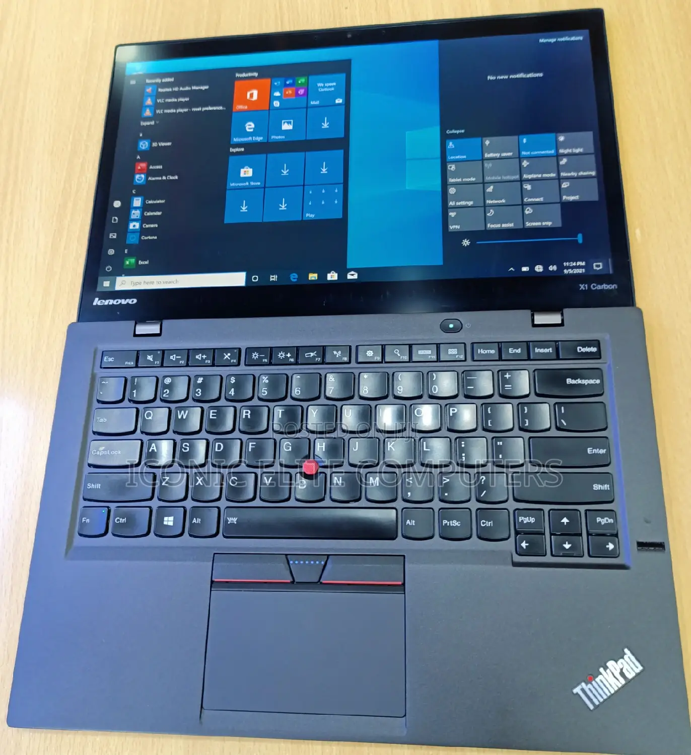 Laptop Lenovo ThinkPad X1 Carbon 8GB Intel Core I5 SSD 256GB