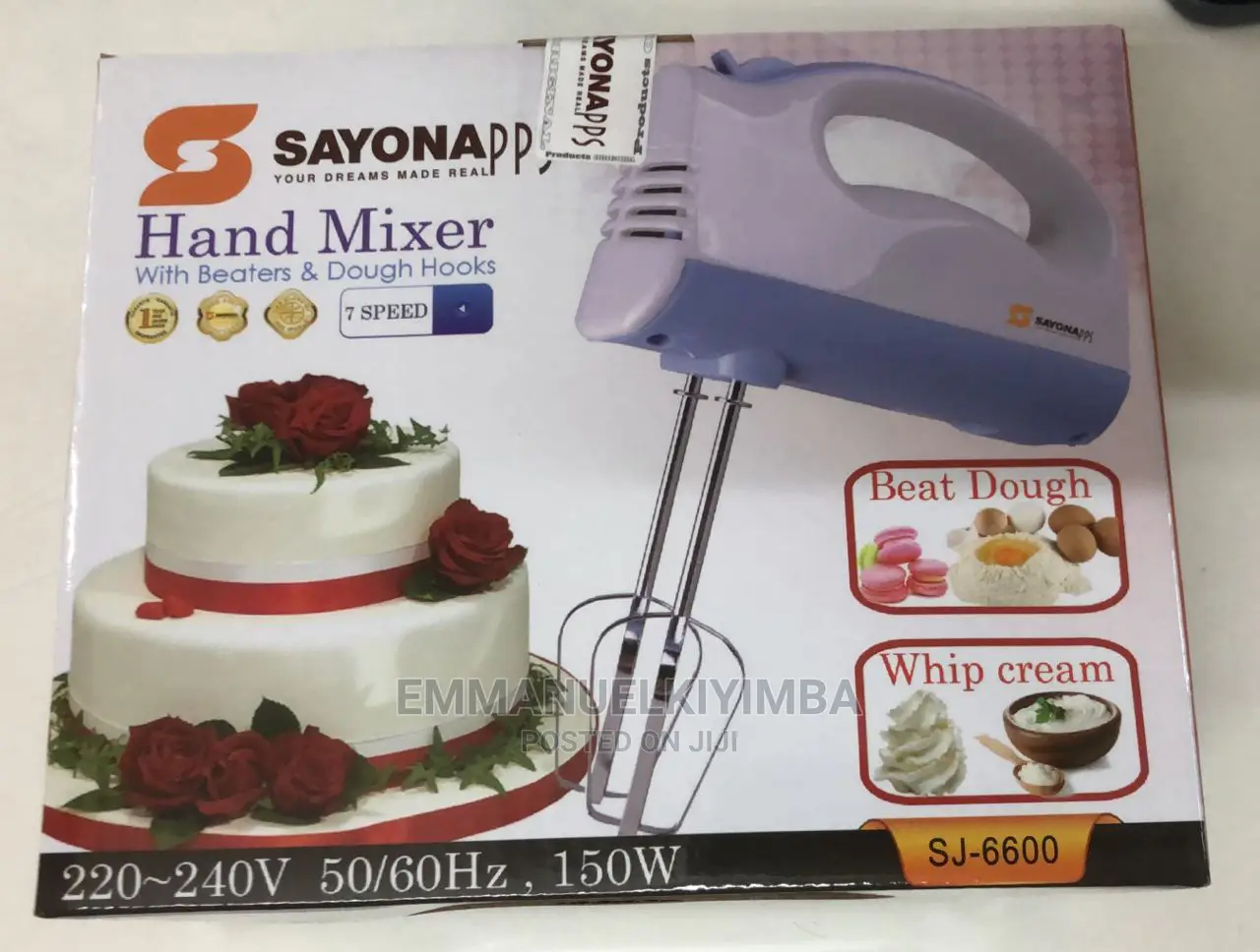 Sayonapps Hand Mixer