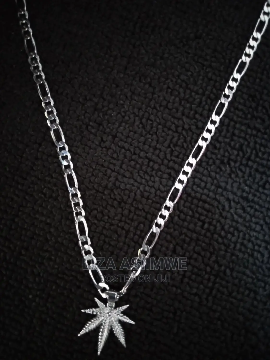 Men's Authentic and Nice Chain's With a Weed Pendant