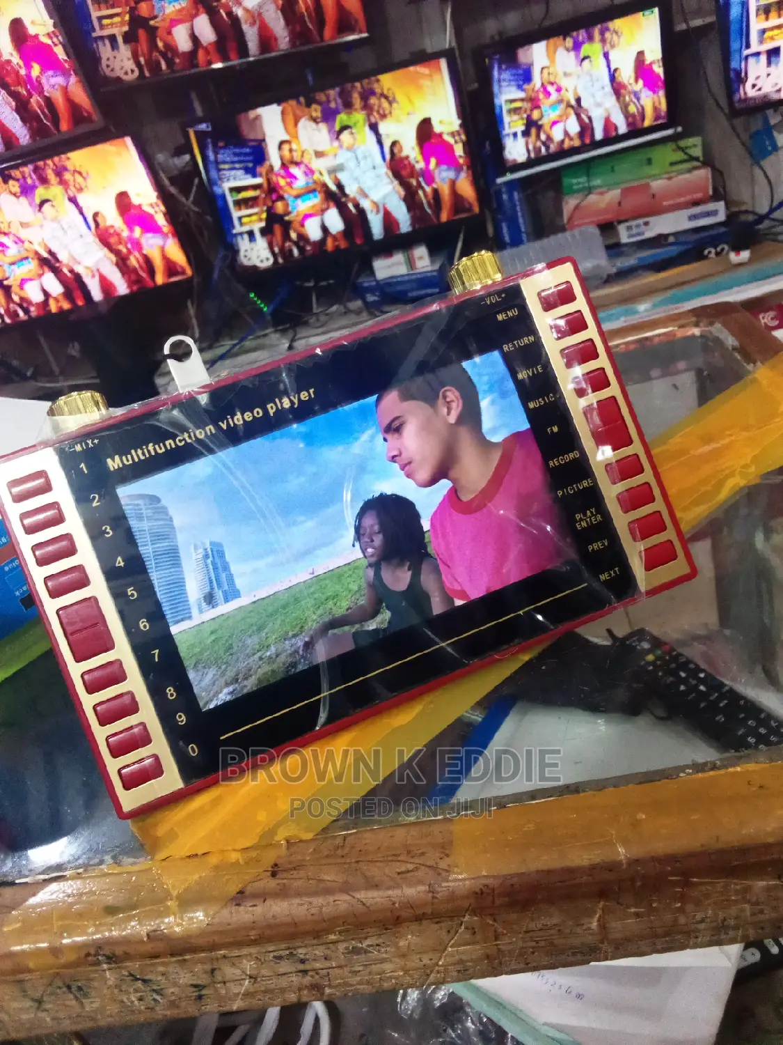 Portable Car Tv/Mp3 Player