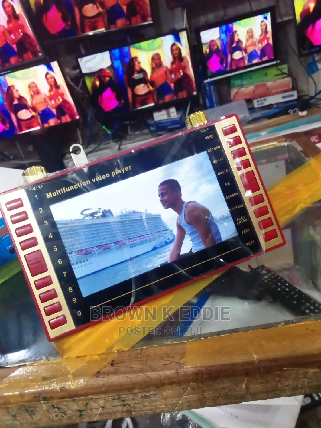 Portable Car Tv/Mp3 Player