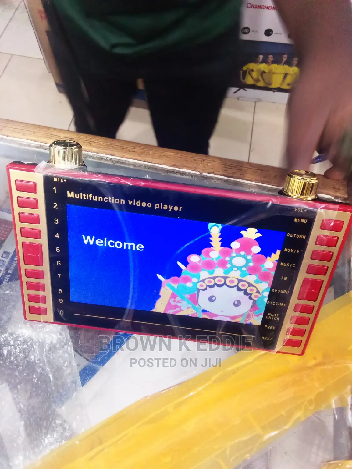 Portable Car Tv/Mp3 Player