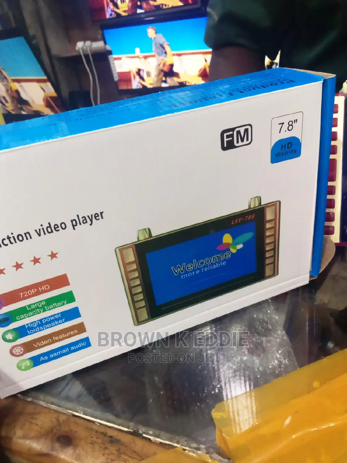 Portable Car Tv/Mp3 Player