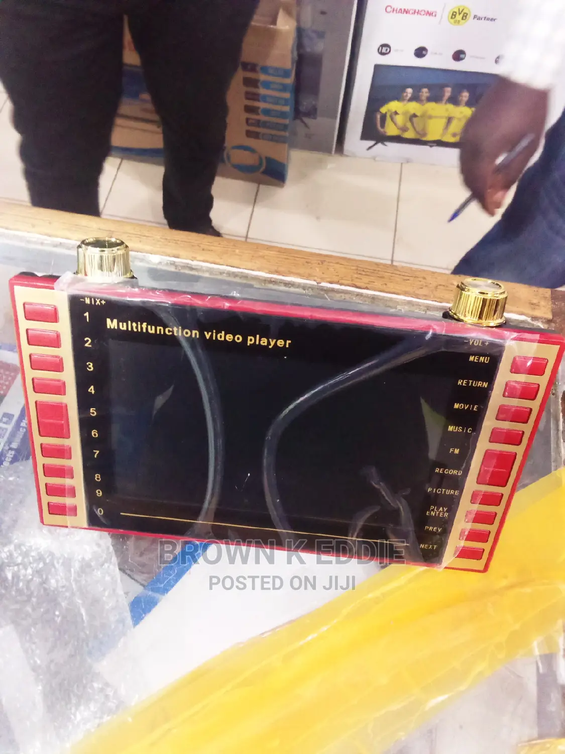 Portable Car Tv/Mp3 Player