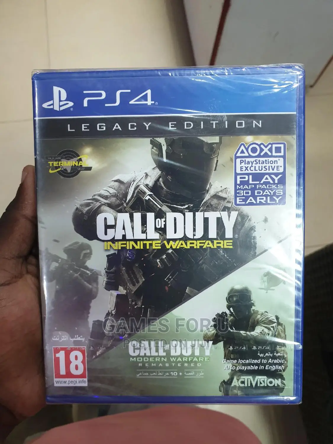 Call of Duty Infinite Warfare Ps4 Game.