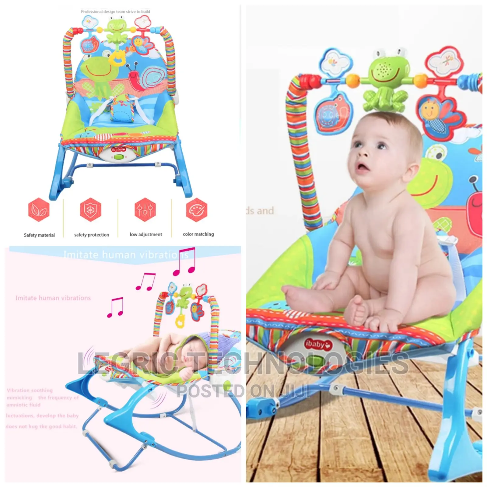 Multi-Function Baby Rocking Chair.
