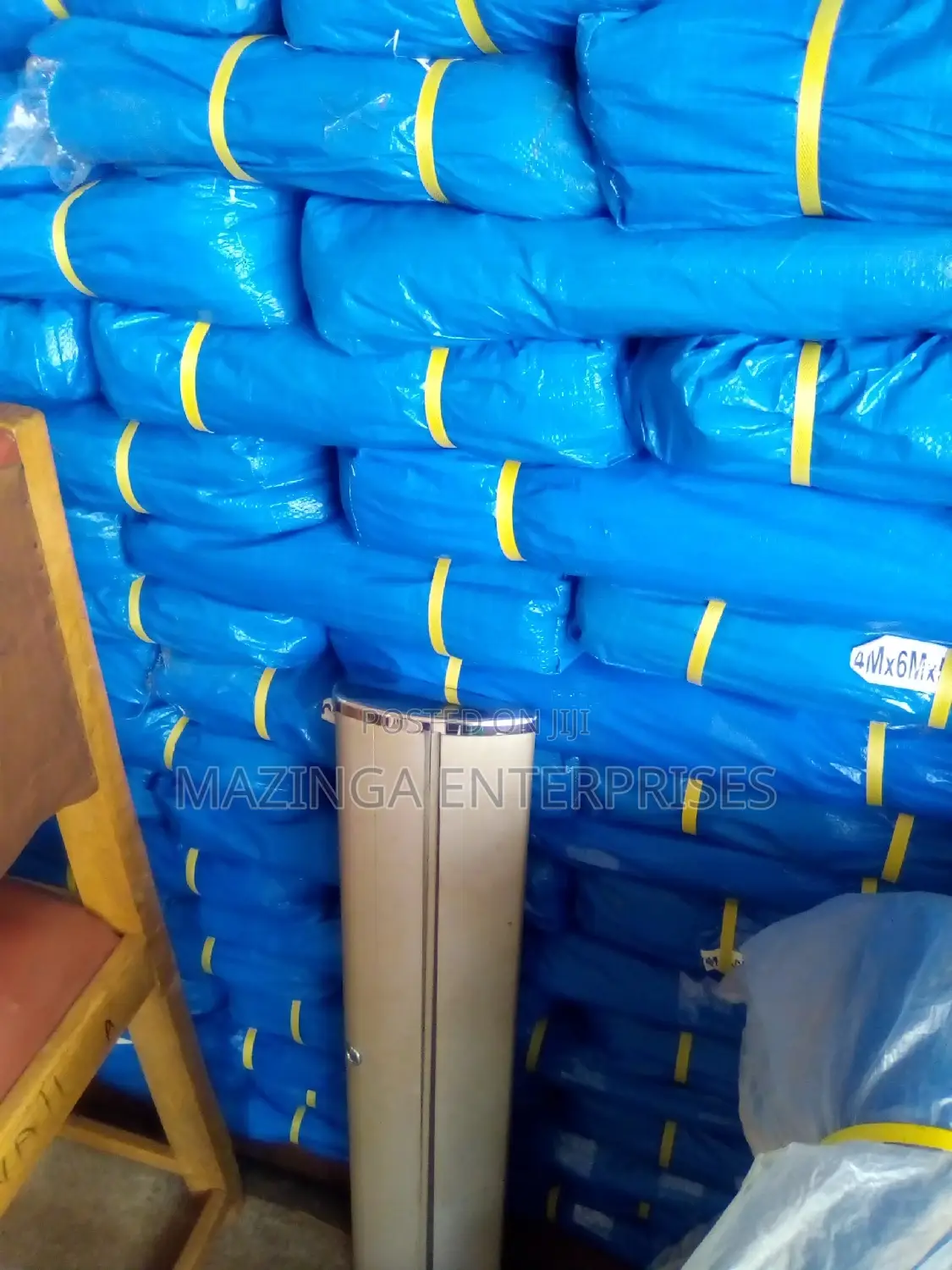4x6m Turpaulin-Tundubali(Army Green Blue)5pcs in a Carton