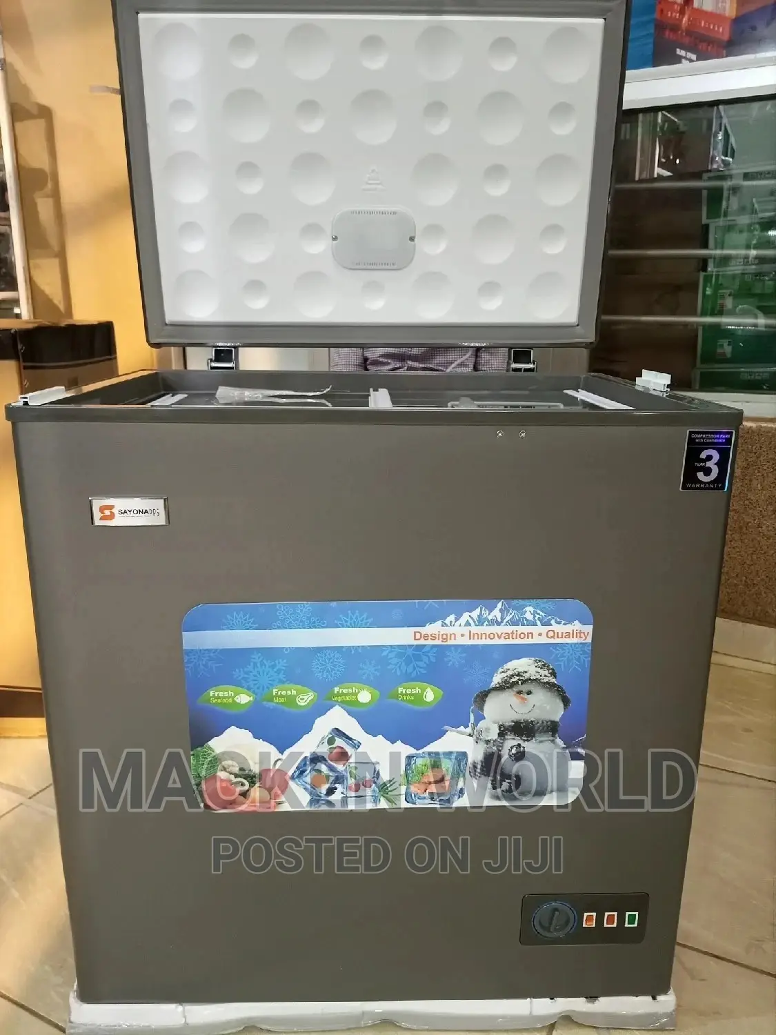 200L Sayona Deep Freezer Brand New