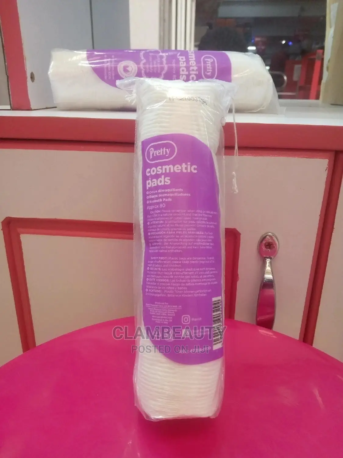 Pretty Pure Cotton Cosmetic Facial Pads
