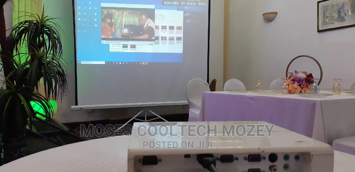 For Projector/Screens for Hire