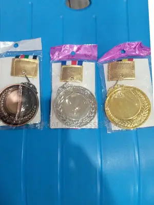Golden , Silver And Bronze Medals