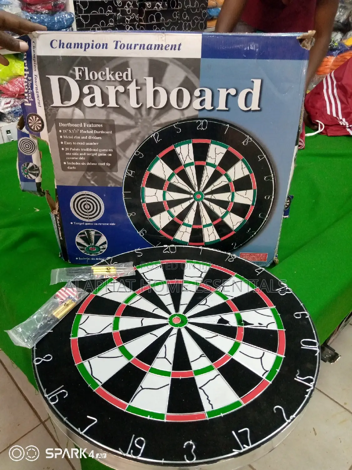 Dart Board Game (Flocked)
