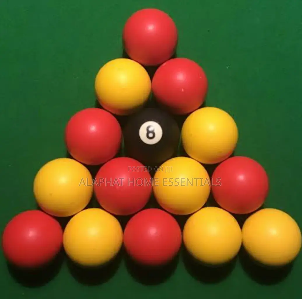 Coloured Pool Table Balls