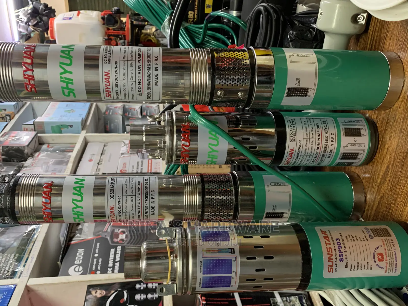 Submersible Solar Water Pumps