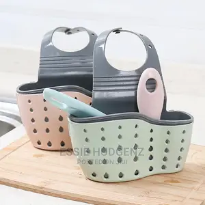 Sink Shelf Soap Sponge Drain Rack