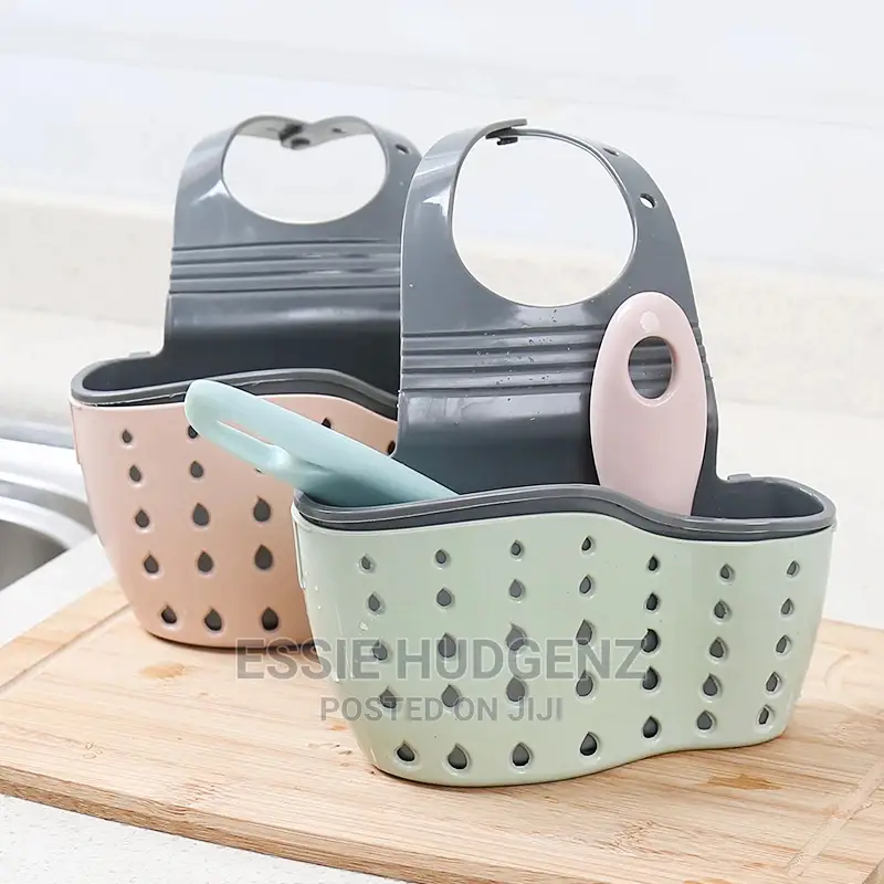 Sink Shelf Soap Sponge Drain Rack