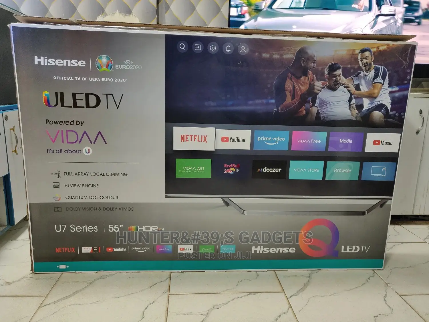 Hisense 55inc Uled Q Led Smart Tv
