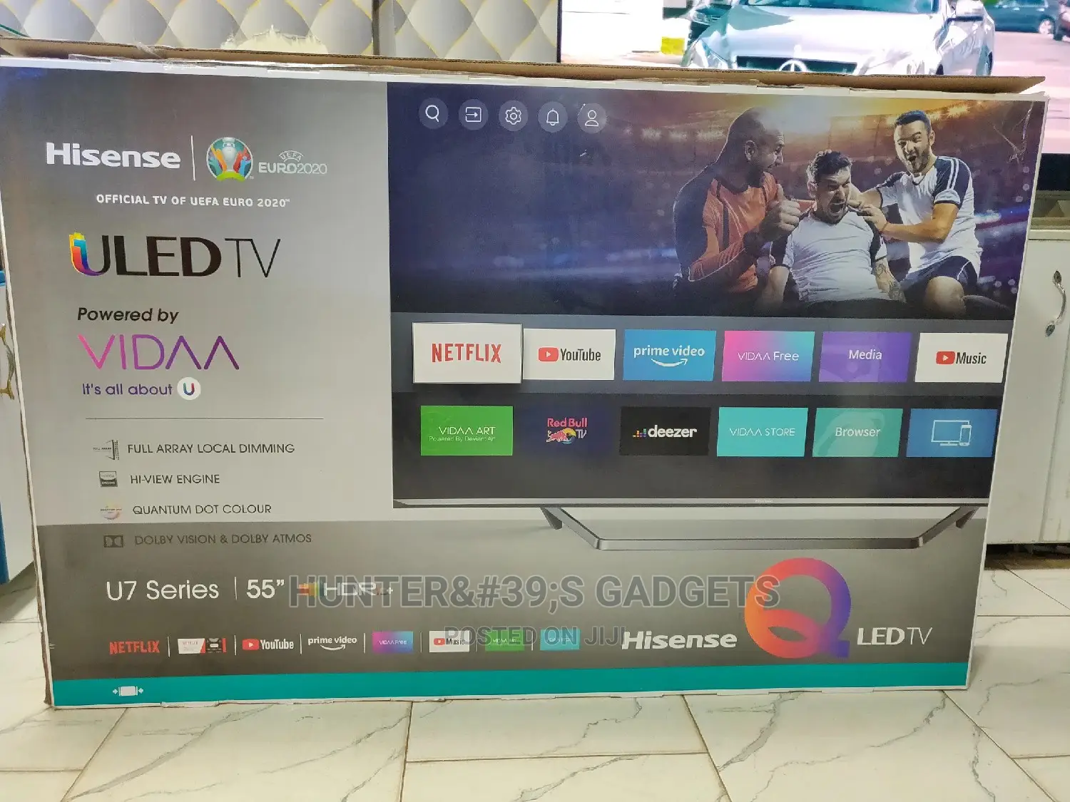 Hisense 55inc Uled Q Led Smart Tv