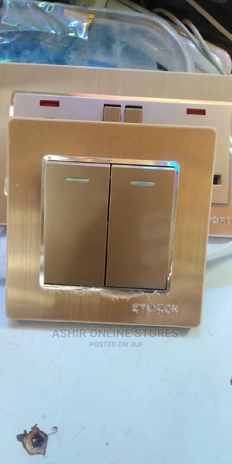 Golden Light Switches
