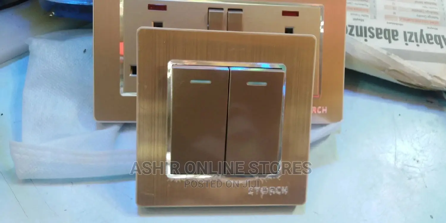 Golden Light Switches