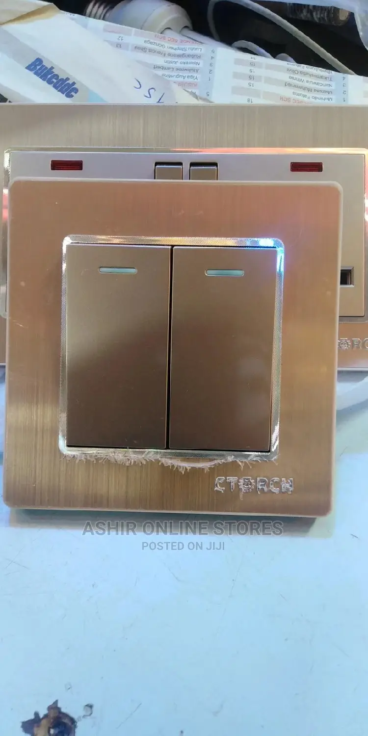 Golden Light Switches