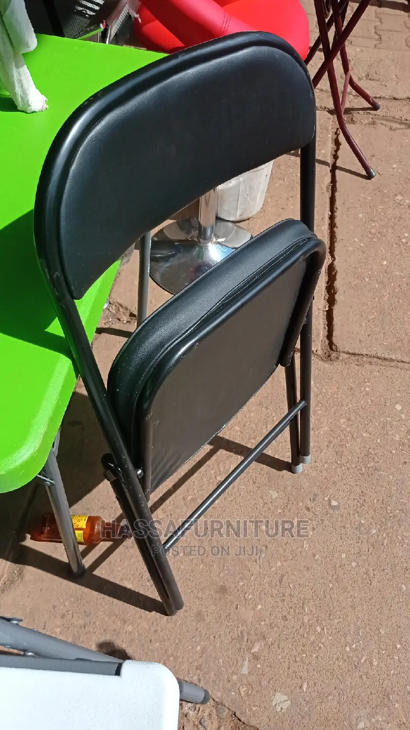 Leather Foldable Chair