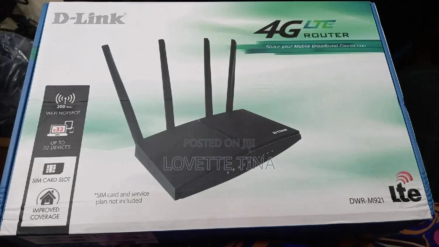 Dlink Simcard Router 921