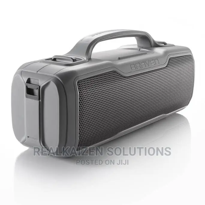 BRAVEN Rugged Waterproof 16 Hours Playtime Bluetooth Speaker