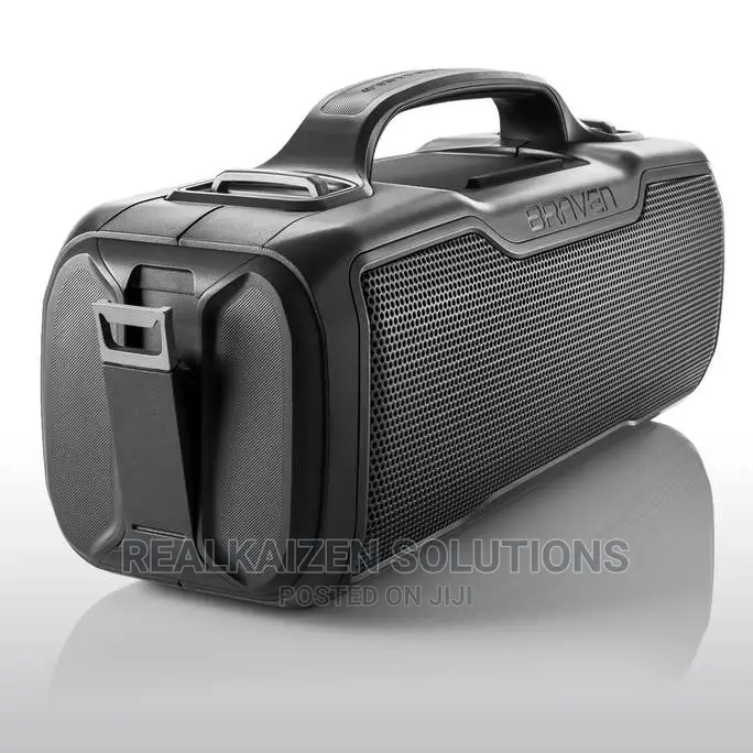 BRAVEN Rugged Waterproof 16 Hours Playtime Bluetooth Speaker